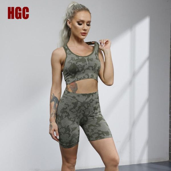 yoga outfit hgc 2 piece set women yoga suit seamless sport shorts bra camouflage sportwear fitness running elastic tracksuit gym clothes
yoga outfit hgc 2 piece set women yoga suit seamless sport shorts bra camouflage sportwear fitness running elastic tracksuit gym clothes