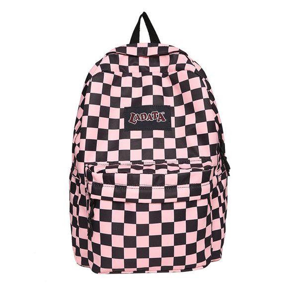 school bags plaid backpack new style chessboard couple korean simple ins artistic large capacity student
school bags plaid backpack new style chessboard couple korean simple ins artistic large capacity student