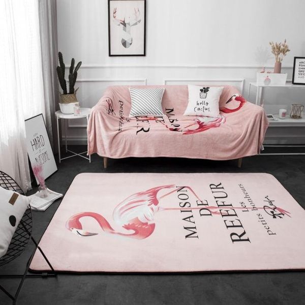 carpets 140*190cm nordic cartoon flamingo patttern carpet home textile floor mat padded sofa living room anti-skid
carpets 140*190cm nordic cartoon flamingo patttern carpet home textile floor mat padded sofa living room anti-skid