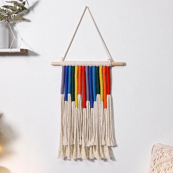 tapestries natural pure cotton thread ins style rainbow macrame wall hanging boho tassel home decoration for living rooms bedrooms
tapestries natural pure cotton thread ins style rainbow macrame wall hanging boho tassel home decoration for living rooms bedrooms