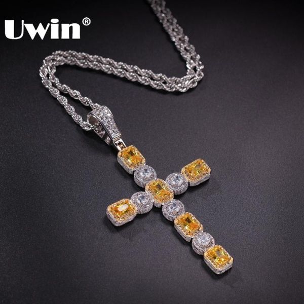 pendant necklaces uwin hiphop jewelry drop micro cross necklace chains charm cubic zirconia iced square & round gem luxury, Silver
pendant necklaces uwin hiphop jewelry drop micro cross necklace chains charm cubic zirconia iced square & round gem luxury, Silver
