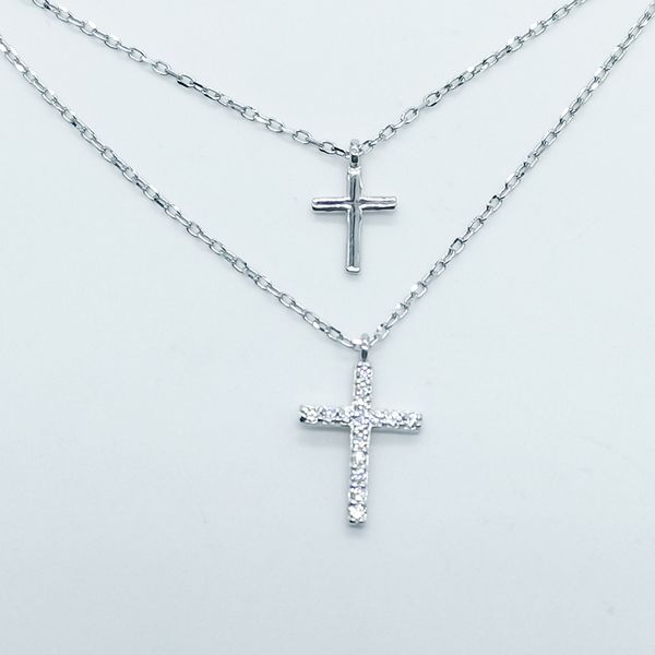 titanium steel cross necklace fashion lettering lovers pendant girl jesus christ pearl hip hop accessories, Silver
titanium steel cross necklace fashion lettering lovers pendant girl jesus christ pearl hip hop accessories, Silver