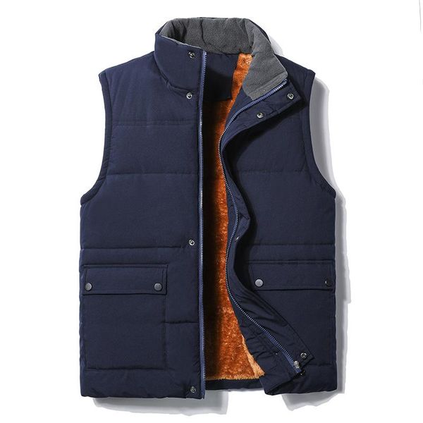 men's jackets men winter waistcoat zip casual 2021 fleece vest male autumn warm sleeveless jacket outwear, Black;brown
men's jackets men winter waistcoat zip casual 2021 fleece vest male autumn warm sleeveless jacket outwear, Black;brown