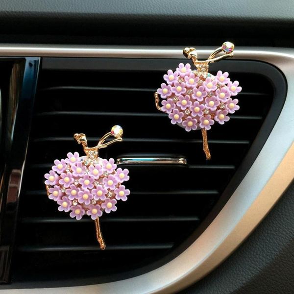 car air freshener clip with fragrance cotton pads ballet girl vent decoration interior rhinestone
car air freshener clip with fragrance cotton pads ballet girl vent decoration interior rhinestone