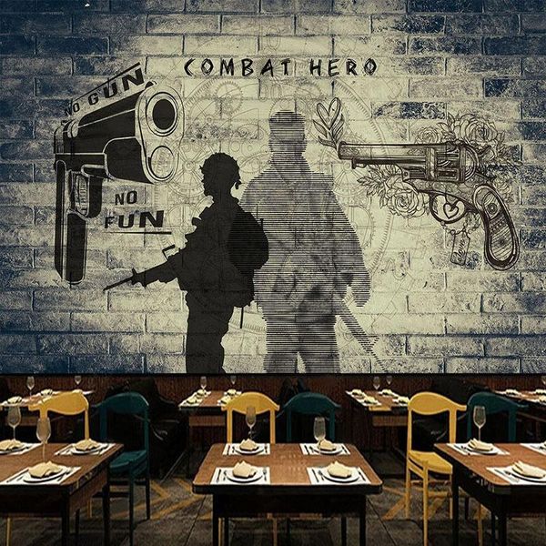 wallpapers custom self-adhesive wallpaper 3d retro brick wall hand painted military background decoration painting papel de parede 3 d
wallpapers custom self-adhesive wallpaper 3d retro brick wall hand painted military background decoration painting papel de parede 3 d