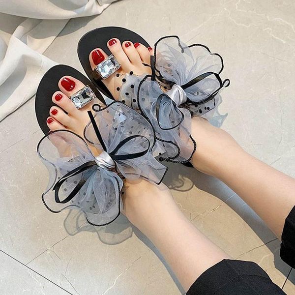 slippers summer women's plus size slides sandals fashion non-slip bowknot rhinestone outdoor beach shoes zapatillas mujer#g3, Black
slippers summer women's plus size slides sandals fashion non-slip bowknot rhinestone outdoor beach shoes zapatillas mujer#g3, Black