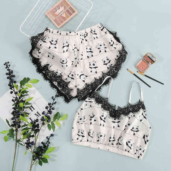 undergarments sleepwear modena 2021 lace comfortable and lovely panda girl pajamas set to be sent 8981, White
undergarments sleepwear modena 2021 lace comfortable and lovely panda girl pajamas set to be sent 8981, White