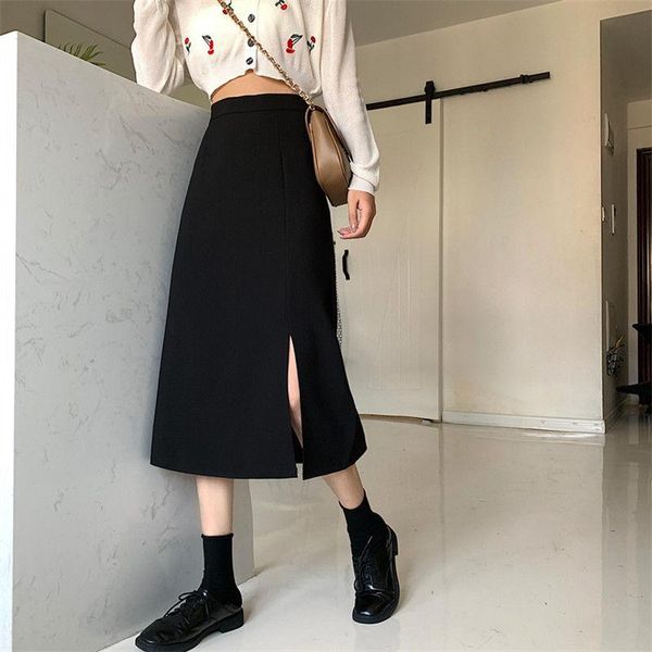 skirts women solid side slit black large size 4xl a-line midi design stylish all-match feminino bottom empire breathable soft bf
skirts women solid side slit black large size 4xl a-line midi design stylish all-match feminino bottom empire breathable soft bf