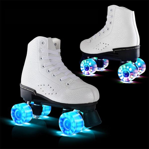 inline & roller skates flash wheel double line women female with led lighting pu 4 wheels two skating shoes patines
inline & roller skates flash wheel double line women female with led lighting pu 4 wheels two skating shoes patines