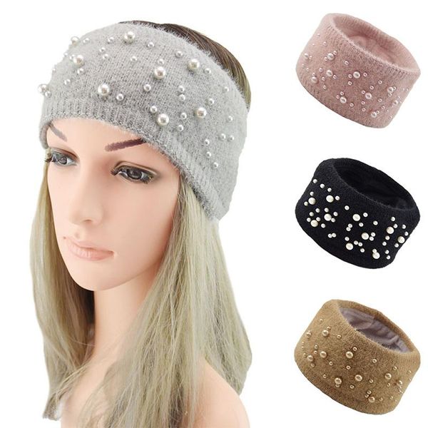 hair accessories women pearl wide headband winter wool knitted ears warmer turban solid color elastic bands girls lady
hair accessories women pearl wide headband winter wool knitted ears warmer turban solid color elastic bands girls lady