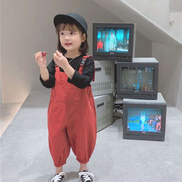 2020 autumn new girls' pure cotton loose korean lantern pants lovely foreign style children's suspenders, Blue
2020 autumn new girls' pure cotton loose korean lantern pants lovely foreign style children's suspenders, Blue