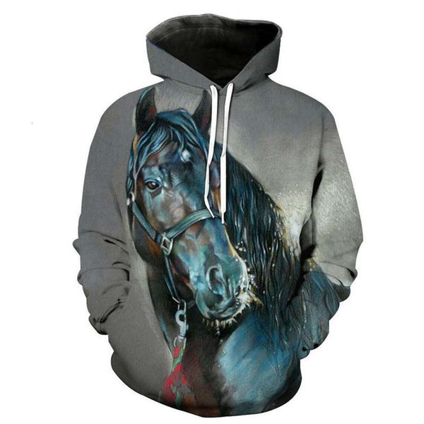 men's printed hoodie painted horse 3d sweater couple baseball sweatshirt suit for men outdoor jacket ing, Black
men's printed hoodie painted horse 3d sweater couple baseball sweatshirt suit for men outdoor jacket ing, Black