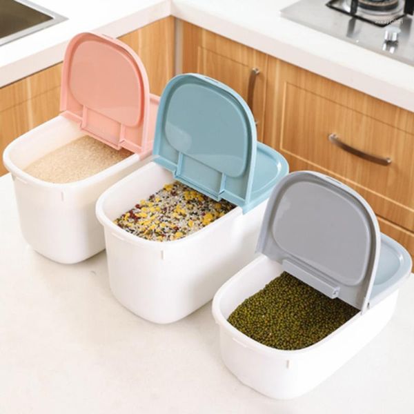 storage bottles & jars 1 pcs sealed food container household moisture-proof insect-proof plastic rice flour bucket grain and grains
storage bottles & jars 1 pcs sealed food container household moisture-proof insect-proof plastic rice flour bucket grain and grains