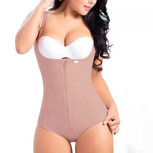 women's shapers women postpartum body shaper with zipper high waist cincher flatten abdomen fajas shaperwear colombianas post, Black;white 
women's shapers women postpartum body shaper with zipper high waist cincher flatten abdomen fajas shaperwear colombianas post, Black;white