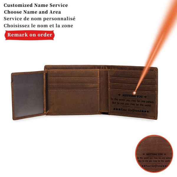 wallets tri-fold retro men's short genuine leather personalized custom text with zipper multi-card pocket wallet holiday gift, Red;black
wallets tri-fold retro men's short genuine leather personalized custom text with zipper multi-card pocket wallet holiday gift, Red;black