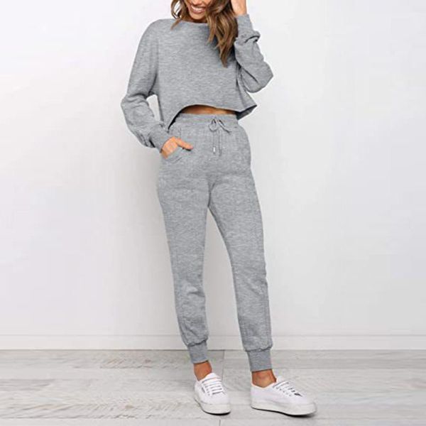 yoga outfit women's o-neck tracksuit set solid long sleeve casual female suits drawstring harem pants autumn 2021 fashion two piece set
yoga outfit women's o-neck tracksuit set solid long sleeve casual female suits drawstring harem pants autumn 2021 fashion two piece set