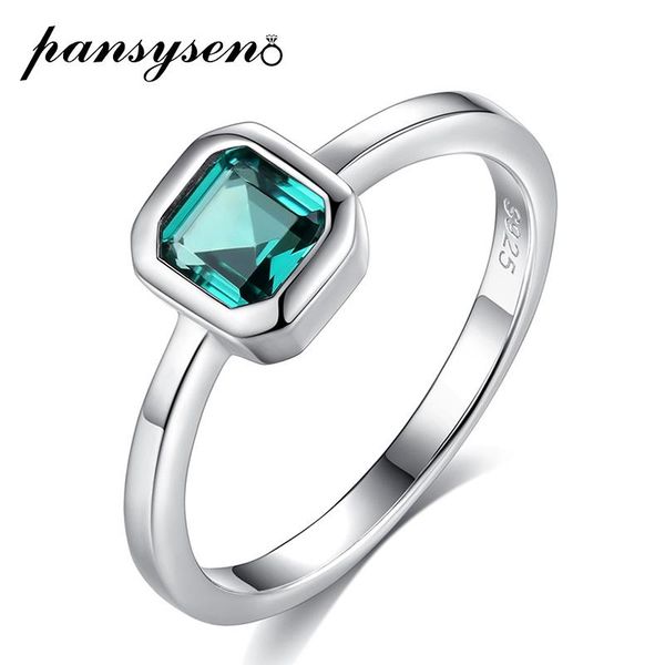 cluster rings pansysen 100% real 925 sterling silver bluish green 5mm emerald gemstone ring wedding cocktail party fine jewelry wholesale, Golden;silver
cluster rings pansysen 100% real 925 sterling silver bluish green 5mm emerald gemstone ring wedding cocktail party fine jewelry wholesale, Golden;silver