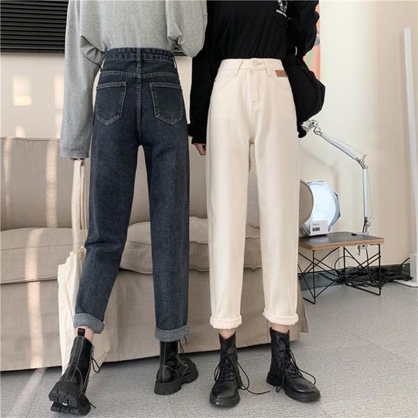 women's jeans dtstarzg vintage women korean casual solid pocket straight high waist denim pants ankle lengthtrousers, Blue
women's jeans dtstarzg vintage women korean casual solid pocket straight high waist denim pants ankle lengthtrousers, Blue
