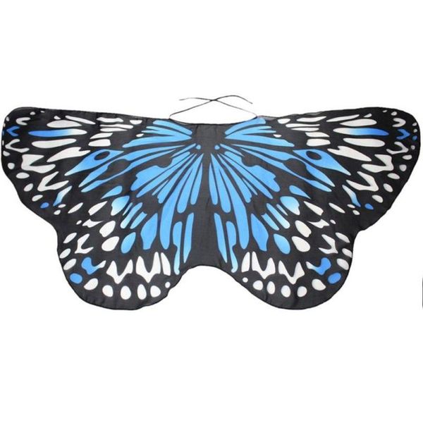 scarves girls chiffon beautiful shawl fairy wings fancy kids party butterfly shape accessory decoration costume dress up pretend play, Blue;gray
scarves girls chiffon beautiful shawl fairy wings fancy kids party butterfly shape accessory decoration costume dress up pretend play, Blue;gray