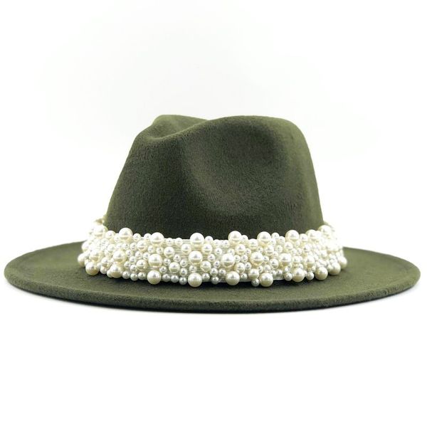 new women men wool fedora hat with pearl ribbon gentleman elegant lady winter autumn wide brim church panama sombrero jazz cap, Blue;gray
new women men wool fedora hat with pearl ribbon gentleman elegant lady winter autumn wide brim church panama sombrero jazz cap, Blue;gray