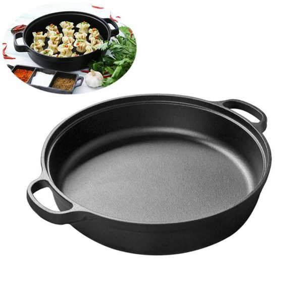 pans 22cm binaural cast iron frying pannon-stick pan uncoated pancake grill
pans 22cm binaural cast iron frying pannon-stick pan uncoated pancake grill
