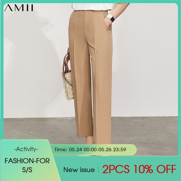 minimalism summer women's trouser offical lady high waist solid pants causal straight suit 12120253 210527, Black;white
minimalism summer women's trouser offical lady high waist solid pants causal straight suit 12120253 210527, Black;white