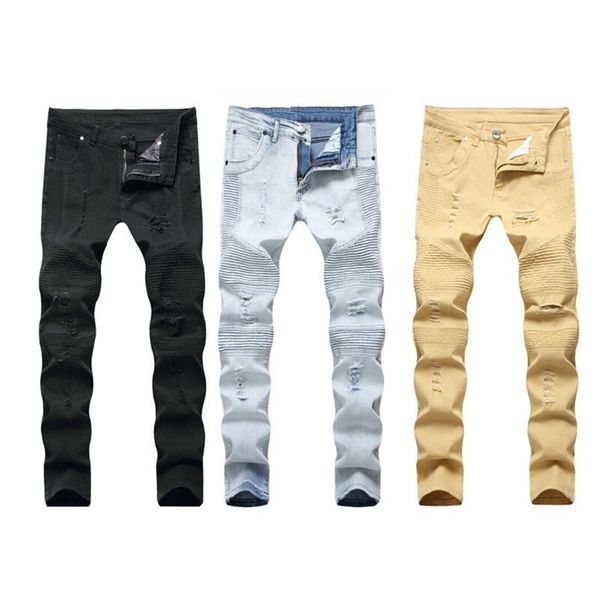 tide brand street ripped three-dimensional tailoring slim-fit stretchy biker jeans, Blue
tide brand street ripped three-dimensional tailoring slim-fit stretchy biker jeans, Blue