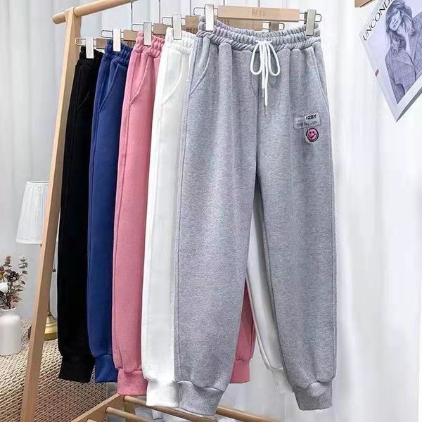 autumn winter womens harem pants full length thick fleece trousers soft warm fabric pattern pockets design sweatpants female, Black;white 
autumn winter womens harem pants full length thick fleece trousers soft warm fabric pattern pockets design sweatpants female, Black;white