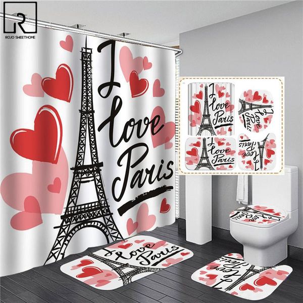 shower curtains red heart lovers curtain set 4pcs polyester bathroom sets couples modern home decor bath rug anti-slip carpet
shower curtains red heart lovers curtain set 4pcs polyester bathroom sets couples modern home decor bath rug anti-slip carpet
