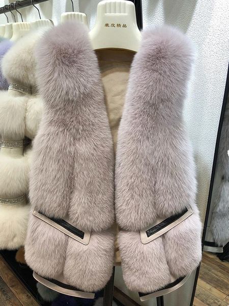 women's fur & faux zdfurs*2021 imported wholeskin vest mid-length sheepskin pocket v-neck coat for women winter, Black 
women's fur & faux zdfurs*2021 imported wholeskin vest mid-length sheepskin pocket v-neck coat for women winter, Black