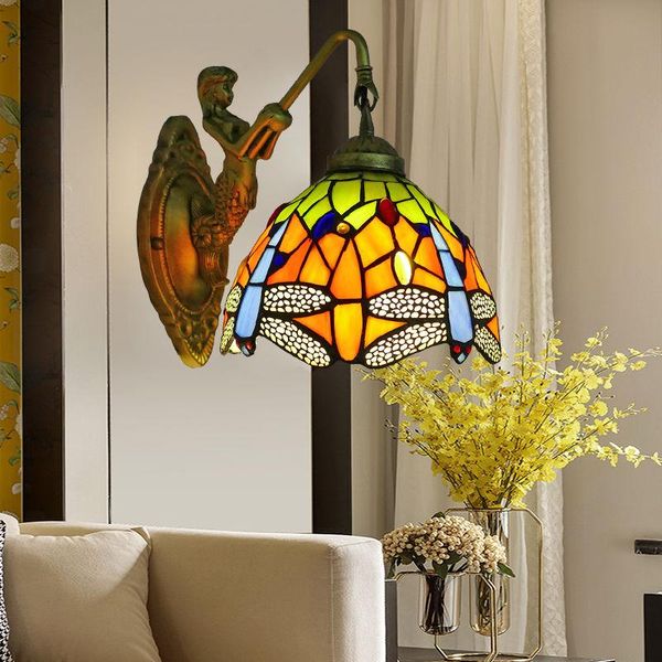 wall lamp 20cm tiffany living room bdroom bedside e27 single head mirror front lights
wall lamp 20cm tiffany living room bdroom bedside e27 single head mirror front lights