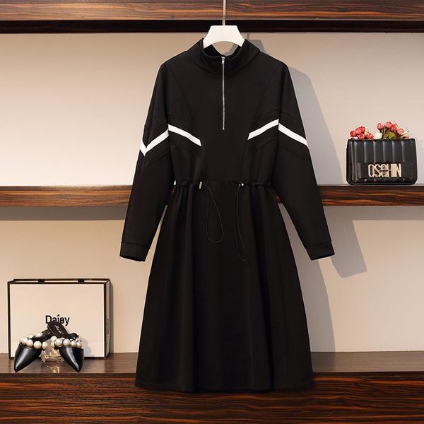 plus size dresses ehqaxin womens 2021 fall fashion loose drawstring high waist zipper a-shaped black dress casual style l-4xl
plus size dresses ehqaxin womens 2021 fall fashion loose drawstring high waist zipper a-shaped black dress casual style l-4xl