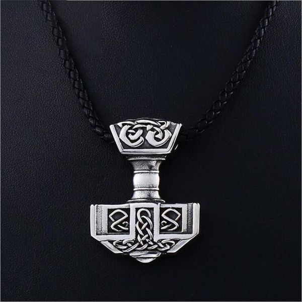 pendant necklaces 2021 viking hammer stainless steel necklace beard titanium man gift, Silver
pendant necklaces 2021 viking hammer stainless steel necklace beard titanium man gift, Silver
