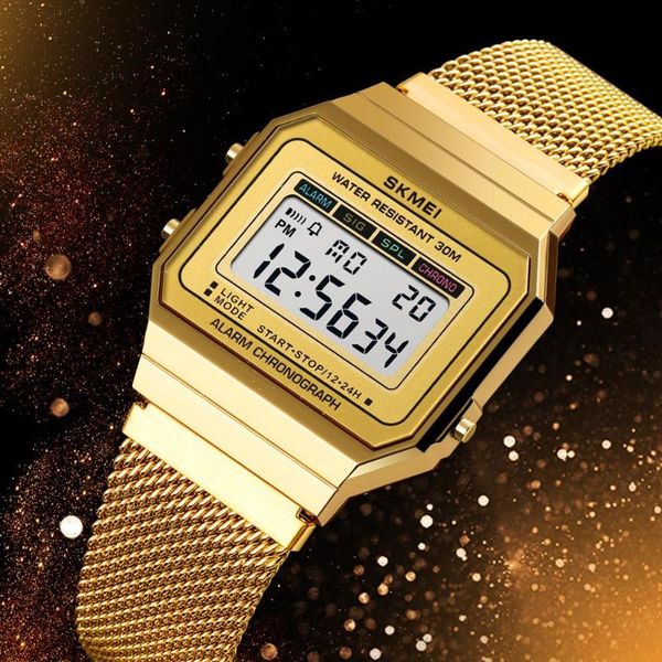 wristwatches original electronic wristwatch mens watches led week digital watch mesh belt bracelet men's business, Slivery;brown
wristwatches original electronic wristwatch mens watches led week digital watch mesh belt bracelet men's business, Slivery;brown