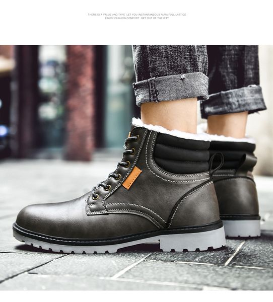 dress shoes 2021 men fashion autumn winter military boots lace up flat bottomed martin combat ankle outdoor koa0, Black
dress shoes 2021 men fashion autumn winter military boots lace up flat bottomed martin combat ankle outdoor koa0, Black