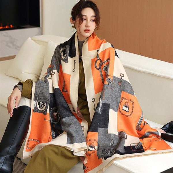 scarves ladies fashion european and american style graffiti pattern printing cashmere shawl multifunction warm scarf gift, Blue;gray
scarves ladies fashion european and american style graffiti pattern printing cashmere shawl multifunction warm scarf gift, Blue;gray