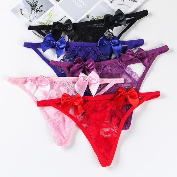 new underwear panties women lingerie cute bow lace underpants thongs exotic apparel briefs for female, Black;pink
new underwear panties women lingerie cute bow lace underpants thongs exotic apparel briefs for female, Black;pink