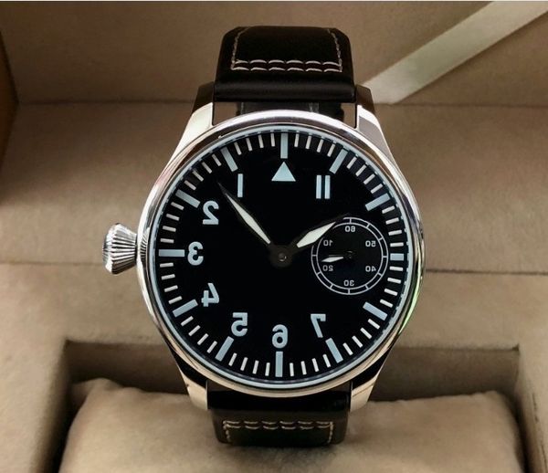 44mm no asian 6497 gooseneck tube 17 jewels hand wind movement men's watch luminous mechanical watches gr65-20, Slivery;brown
44mm no asian 6497 gooseneck tube 17 jewels hand wind movement men's watch luminous mechanical watches gr65-20, Slivery;brown
