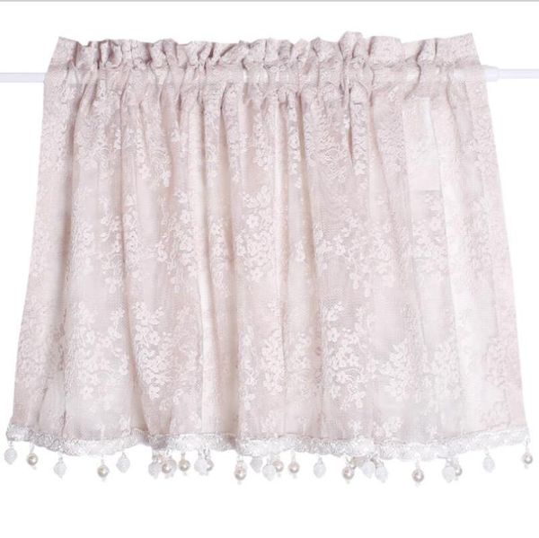 american style lace voile sheer short curtain rod pocket coffee half curtain for bar kitchen cabinet door drapes home decoration
american style lace voile sheer short curtain rod pocket coffee half curtain for bar kitchen cabinet door drapes home decoration