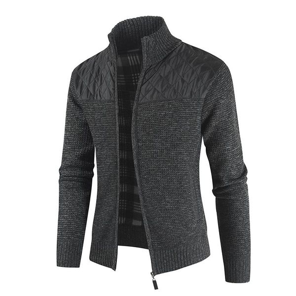 men's sweaters winter color matching sweater collar zipper fashion cardigan coat bigger sizes - 3 xl, White;black
men's sweaters winter color matching sweater collar zipper fashion cardigan coat bigger sizes - 3 xl, White;black