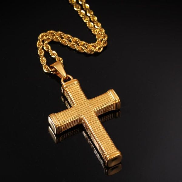 pendant necklaces men hip hop cross gold color stainless steel never fade male vintage pendants necklace hiphop jewelry gifts, Silver
pendant necklaces men hip hop cross gold color stainless steel never fade male vintage pendants necklace hiphop jewelry gifts, Silver