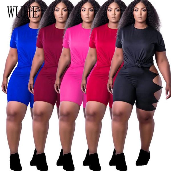 women's tracksuits wuhe hole hollow out two piece suits o neck short sleeve crop tight pants bag hip sports fitness casual outfits, Gray
women's tracksuits wuhe hole hollow out two piece suits o neck short sleeve crop tight pants bag hip sports fitness casual outfits, Gray