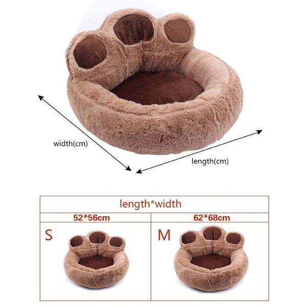 cute bear claw shape removable pet dog beds warming dog cat bed house nest for puppy cat pets sofa mat cushion s/m/l
cute bear claw shape removable pet dog beds warming dog cat bed house nest for puppy cat pets sofa mat cushion s/m/l
