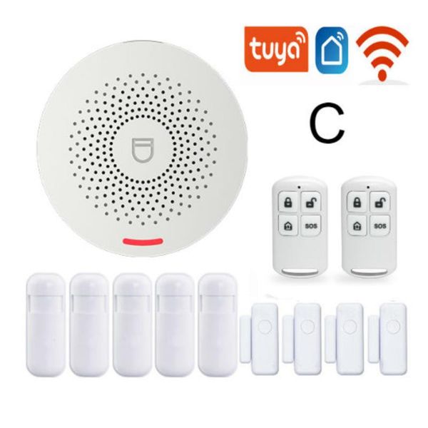 alarm systems tuya smartlife wifi system