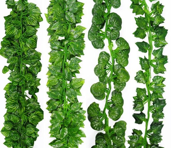 decorative objects & figurines 12 pieces/pack 2m artificial leaves wholesale home decoration plants green creeper ivy wall hanging
decorative objects & figurines 12 pieces/pack 2m artificial leaves wholesale home decoration plants green creeper ivy wall hanging