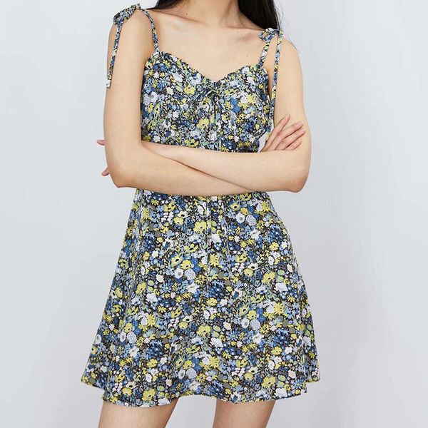 women dress fashion retro small floral sling v-neck printed dres casual chic street 210601, Black;gray
women dress fashion retro small floral sling v-neck printed dres casual chic street 210601, Black;gray
