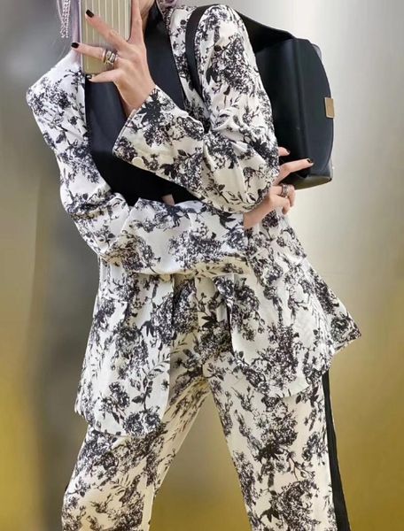 women's suits & blazers women blazer 2021 spring and summer ladies printed lapel, White;black
women's suits & blazers women blazer 2021 spring and summer ladies printed lapel, White;black