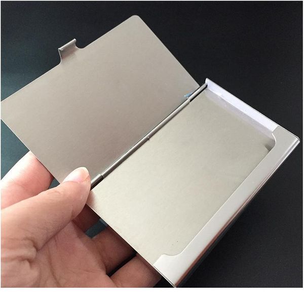 creative business card case stainless steel aluminum holder metal box cover credit men business card holder card meta jllwzp 
creative business card case stainless steel aluminum holder metal box cover credit men business card holder card meta jllwzp