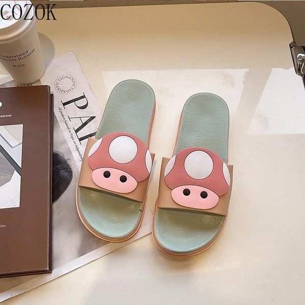 casual home slippers vamp personalized animal applique trend cute bathroom all-match summer female slippers 2021, Black
casual home slippers vamp personalized animal applique trend cute bathroom all-match summer female slippers 2021, Black