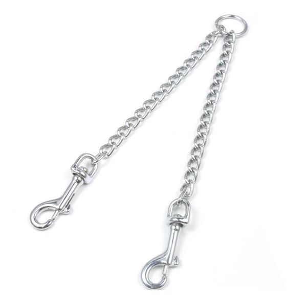 dog collars & leashes metal chain heavy duty double clip leash pet lead traction for walking hiking training accessories 20e
dog collars & leashes metal chain heavy duty double clip leash pet lead traction for walking hiking training accessories 20e